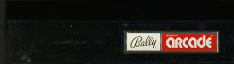 Dustcover - Bally Professional Arcade